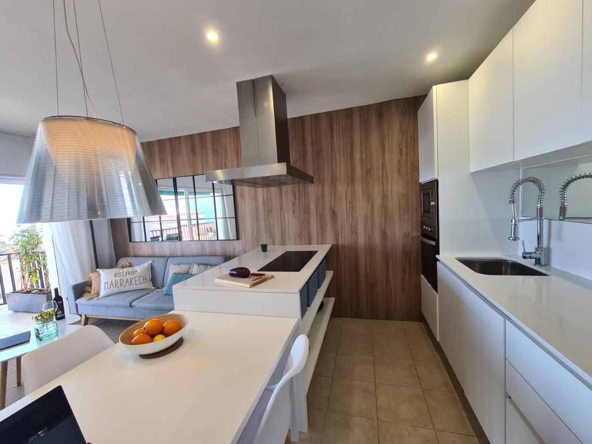 Atico De Diseno Sobre La Cala De Las Sirenas!! Miami Playa Ngoại thất bức ảnh
